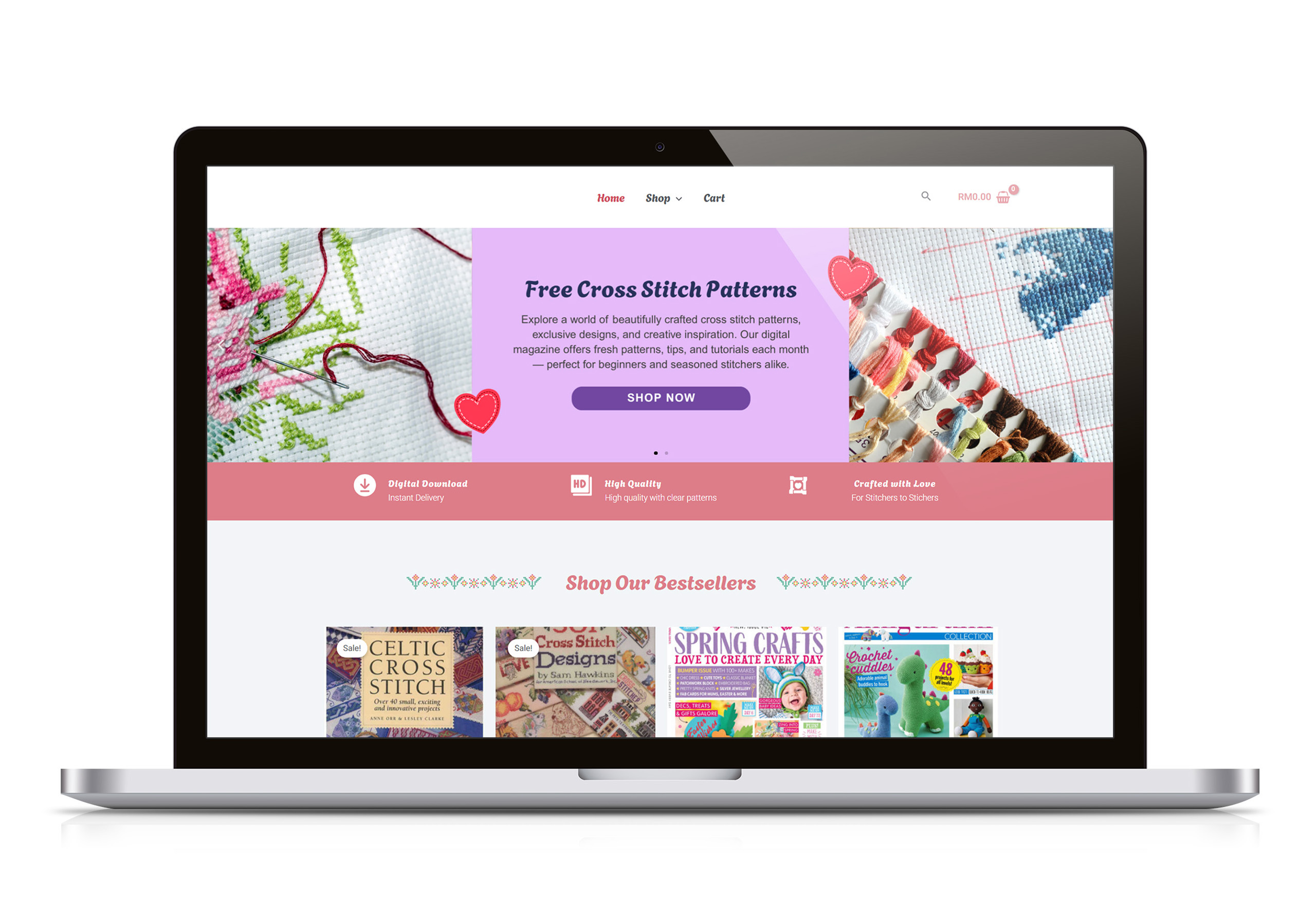 Cross stitch ebook